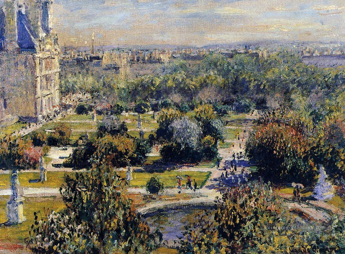 Les Tulleries Claude Monet Peintures à l'huile